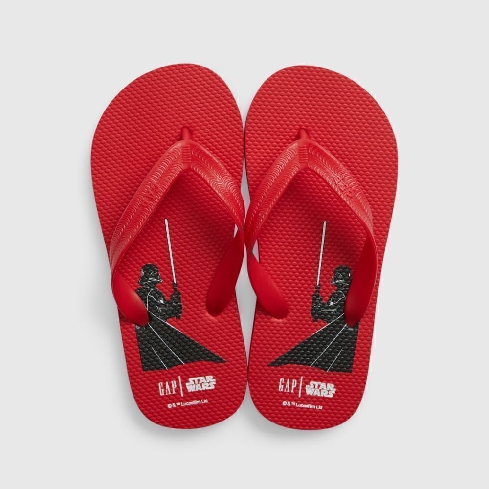 New With‎ Tags Gap Kids / Star Wars™ Red Size 10/11 Flip Flops